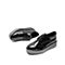 Teenmix/天美意2020春新款商场同款欧美松糕底漆皮牛皮革女皮鞋CR521AM0
