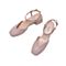 Teenmix/天美意2020夏商场同款通勤简约纯色女皮凉鞋CAD42BH0