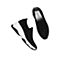 Teenmix/天美意2020春新款商场同款黑色休闲钻饰套脚牛皮革女旅游鞋AW211AM0