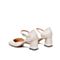Teenmix/天美意2020夏新款商场同款简约甜美女皮凉鞋CHT33BK0