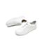 Teenmix/天美意夏商场同款百搭纯色小白鞋牛皮革男休闲鞋板鞋67101BM0