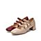 Teenmix/天美意2020秋新款复古法式优雅女皮鞋玛丽珍鞋MLZ02CQ0
