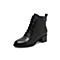Teenmix/天美意2020冬新款商场同款高跟时髦马丁靴女皮靴AY281DD0