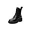 Teenmix/天美意2020冬新款高跟厚底马丁靴女单绒皮靴MDX29DD0