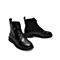 Teenmix/天美意冬商场同款时尚马丁靴女单绒皮短靴6OW42DD0