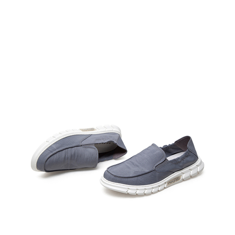 teenmix天美意2021夏新款商场同款简约套脚舒适布鞋时尚男鞋63307bm1