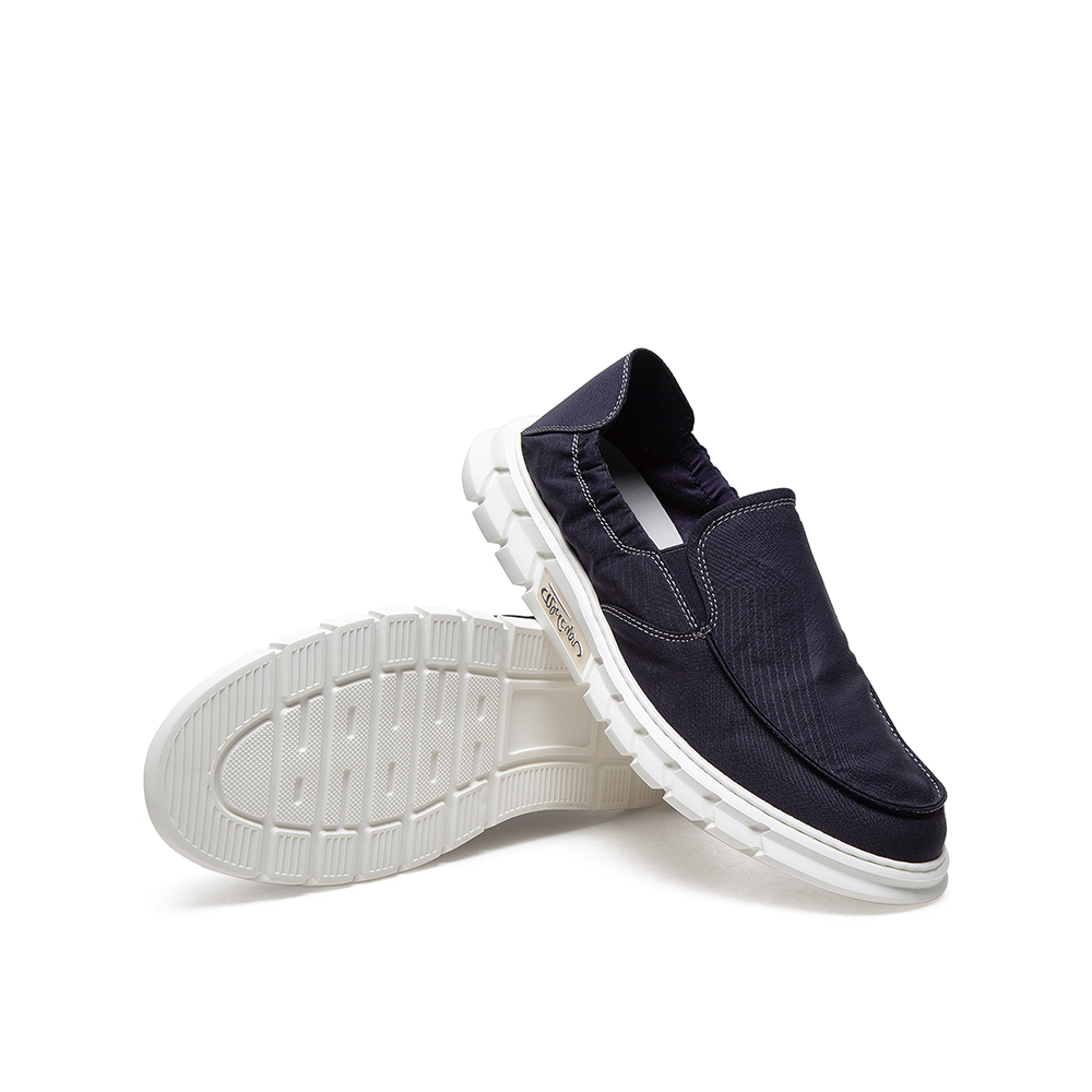 teenmix/天美意2021夏新款商场同款简约套脚舒适布鞋时尚男鞋63307bm1