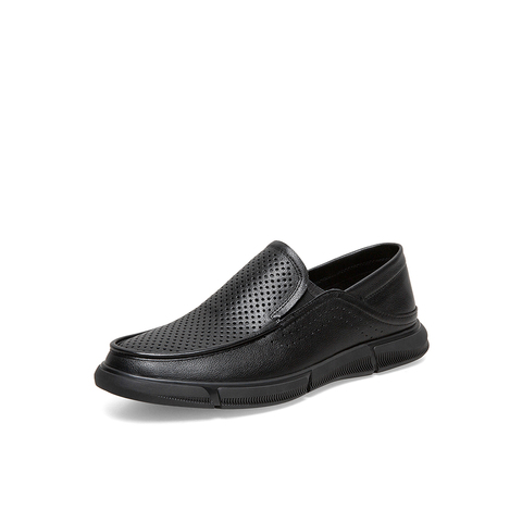 Teenmix/天美意2021夏新款商场同款简约舒适青年男休闲皮鞋2YZ02BM1