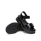 Teenmix/天美意2021夏新款商场同款一字式扣带复古罗马鞋牛皮革女凉鞋CXU02BL1