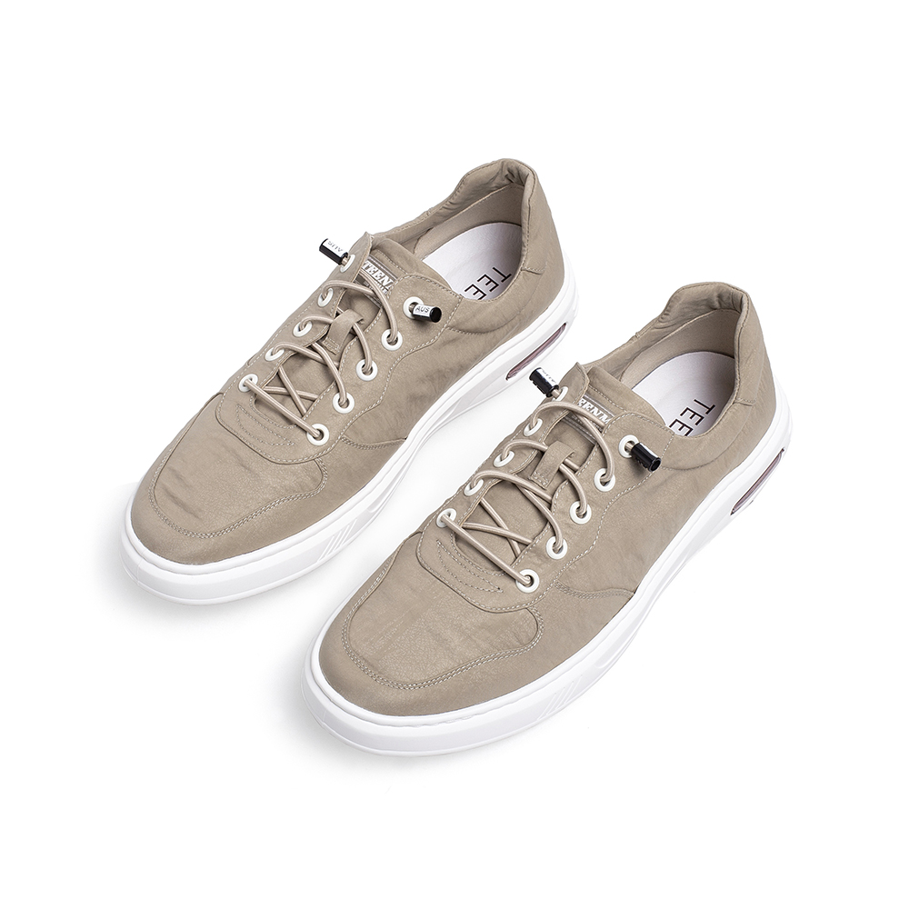 teenmix/天美意2021秋新款商场同款厚底懒人布鞋男休闲鞋63305cm1