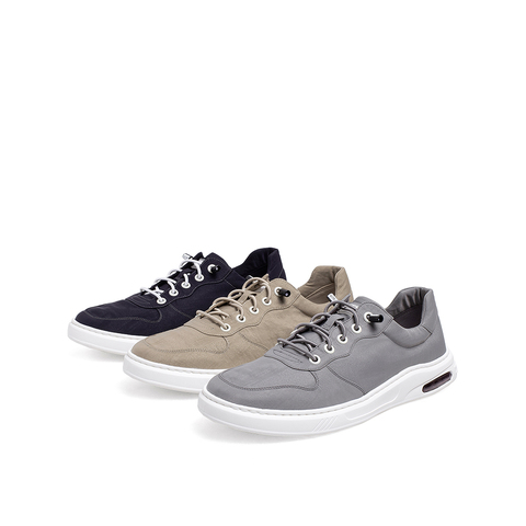 teenmix/天美意2021秋新款商场同款厚底懒人布鞋男休闲鞋63305cm1