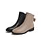Teenmix/天美意2021冬新款商场同款气质休闲女皮短靴CO552DD1