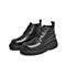 Teenmix/天美意2021冬新款商场同款英伦风秀气复古马丁靴女皮短靴CVJ40DD1