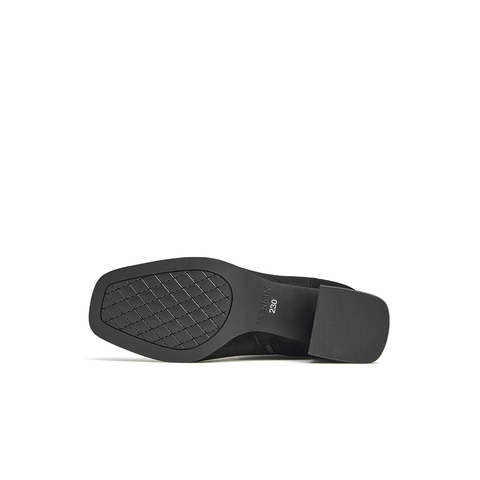 Teenmix/天美意2022冬新款商场同款粗跟显瘦弹力靴女靴CSW90DC2