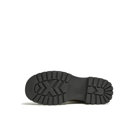 Teenmix/天美意2022冬新款商场同款切尔西英伦复古女短靴CSZ42DD2