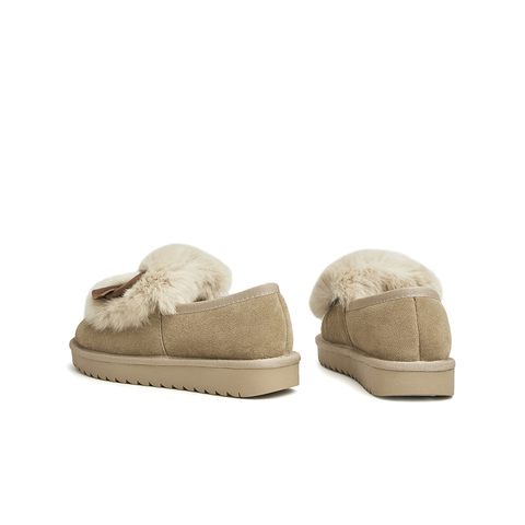 Teenmix/天美意2022冬新款商场同款甜美雪地靴毛毛女鞋BF151DM2