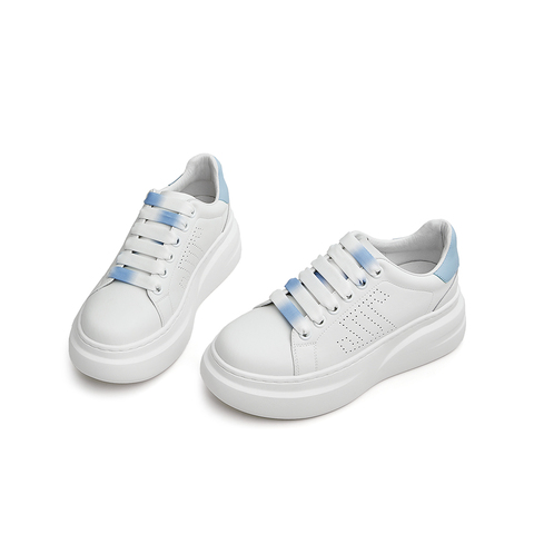 Teenmix/天美意2023春新款商场同款活力小白鞋女休闲鞋BF601AM3