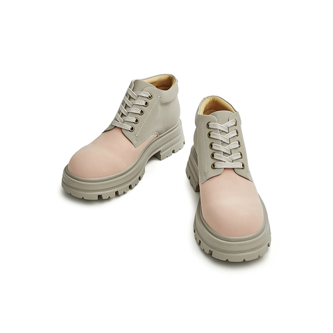 Teenmix/天美意2023春新款商场同款户外休闲女工装靴BF491AD3