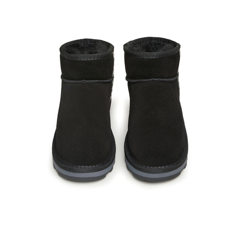 天美意2023冬新款商场同款厚底短靴棉鞋保暖女雪地靴BI051DD3