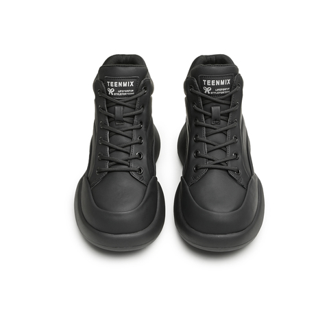 天美意2023冬新款商场同款厚底运动休闲工装户外靴女靴CND42DD3