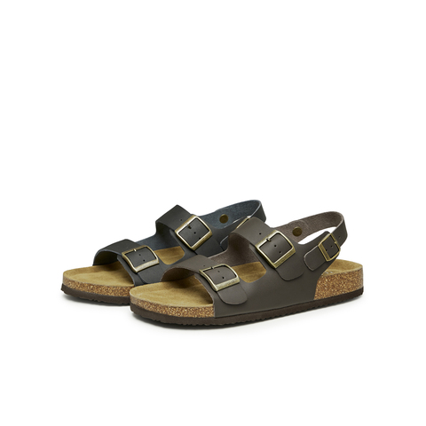 天美意2023夏新款商场同款沙滩鞋舒适露趾百搭帅气男凉鞋3JX01BT3