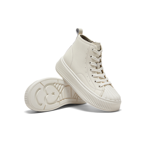 天美意2023冬新款商场同款休闲学院风板鞋时尚女休闲靴BH711DD3