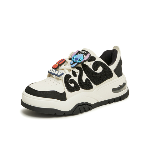 天美意2023秋新款商场同款史迪奇联名面包鞋女休闲板鞋CNE20DM3