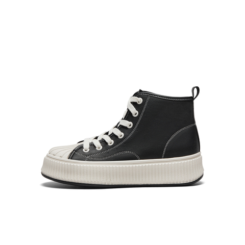 天美意2023冬新款商场同款休闲学院风板鞋时尚女休闲靴BH711DD3