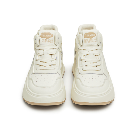 天美意2023冬新款商场同款时尚潮流高帮鞋女休闲鞋BF462DD3