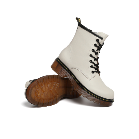 天美意2023冬新款商场同款休闲舒适百搭短靴女马丁靴CNS41DD3