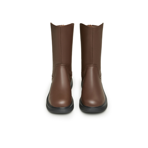 天美意2023冬新款商场同款厚底英伦复古时装休闲靴女靴CSG71DS3