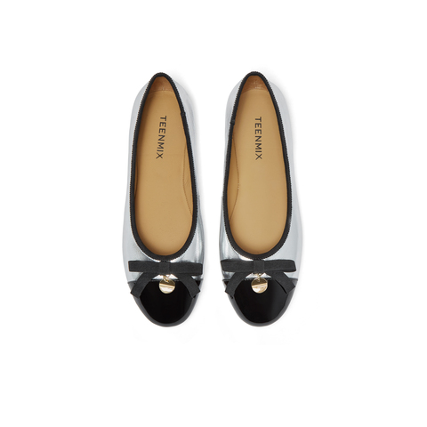 天美意2024春新款时尚休闲百搭舒适一脚蹬女平跟单鞋KQ004AQ4