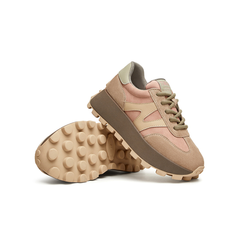 天美意2024春新款运动休闲时尚百搭保暖女阿甘德训鞋KG009AM4