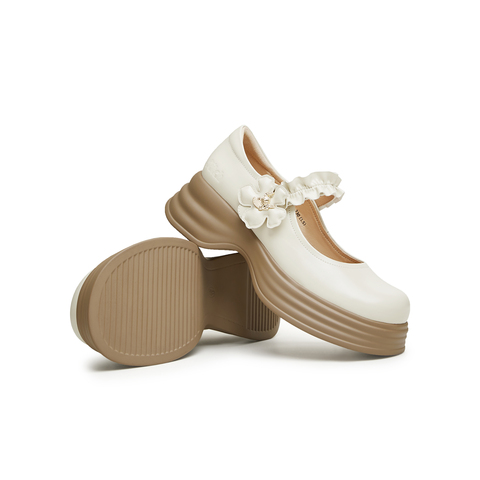 天美意2024春新款商场同款史迪奇联名复古玛丽珍女单鞋CLR09AQ4