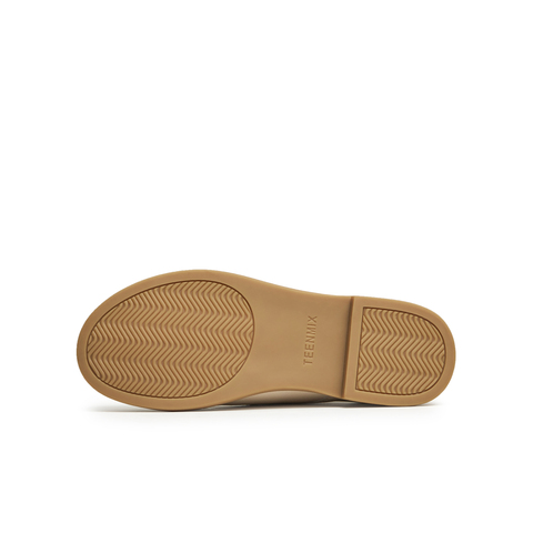 天美意2024春新款商场同款厚底复古百搭英伦鞋女单鞋CCJ50AM4