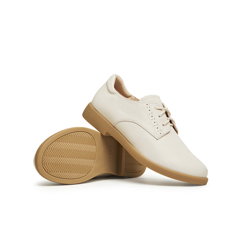 天美意2024春新款商场同款厚底复古百搭英伦鞋女单鞋CCJ50AM4