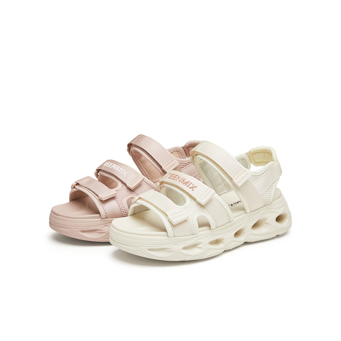 天美意2024夏新款商场同款厚底时尚百搭休闲运动女凉鞋CS325BL4