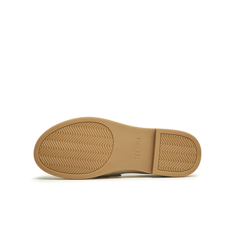 天美意2024春新款商场同款复古百搭通勤休闲女乐福鞋CCJ14AA4