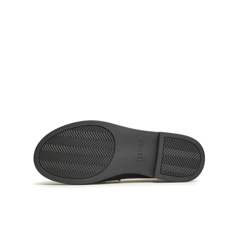 天美意2024春新款商场同款复古百搭通勤休闲女乐福鞋CCJ14AA4