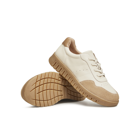 天美意2024春新款商场同款复古时尚百搭潮流女英伦鞋CMA22AM4