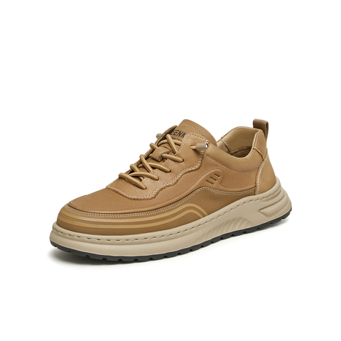 天美意2024春新款商场同款时尚休闲百搭通勤上班男板鞋3QC01AM4