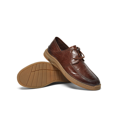 天美意2024夏新款商场同款单鞋时尚潮流百搭男休闲皮鞋EPM01BM4