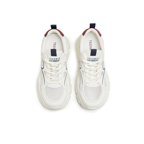 天美意2024夏新款商场同款厚底时尚运动老爹鞋女休闲鞋BJ121BM4