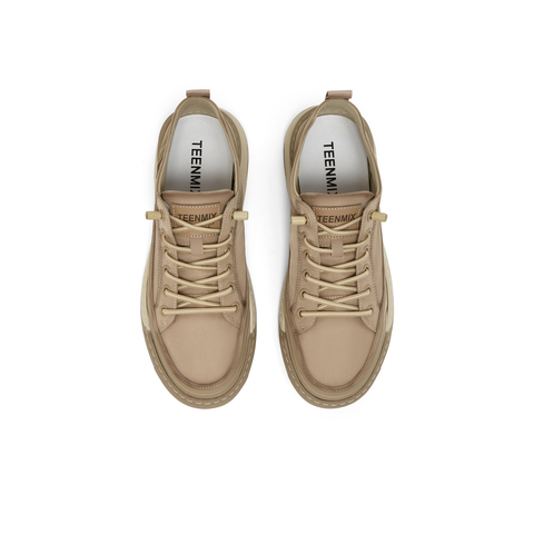 天美意2024夏新款商场同款厚底休闲百搭帆布鞋男休闲鞋3QJ01BM4