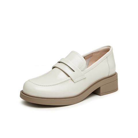 天美意2024春新款商场同款时尚通勤休闲百搭女乐福鞋CNG11AA4