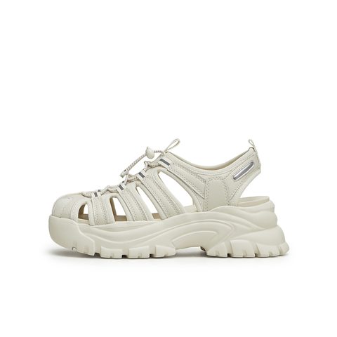 天美意2024夏新款商场同款厚底休闲镂空罗马鞋女凉鞋CRI43BH4