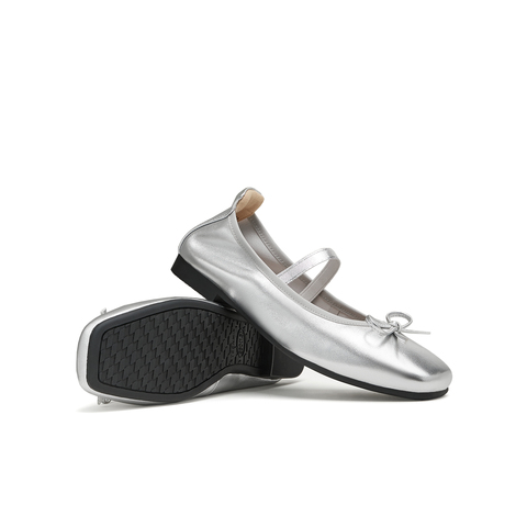 天美意2024秋新款商场同款休闲平底单鞋女芭蕾玛丽珍鞋BJ661CQ4