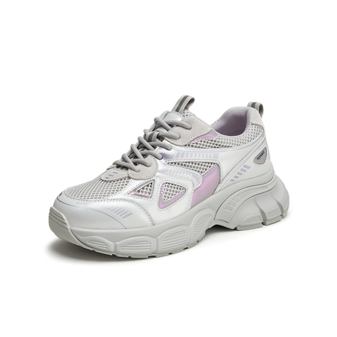 天美意2024秋新款商场同款时尚百搭厚底增高女老爹鞋BJ581CM4