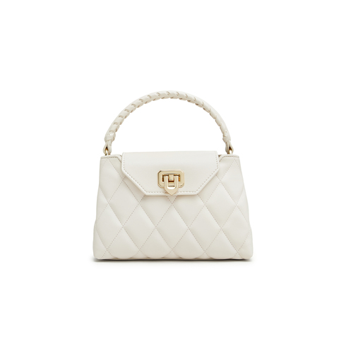 天美意2024秋新款商场同款简约百搭小方包手提女斜挎包X3004CX4