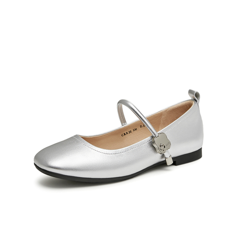 天美意2024秋新款商场同款平底舒适复古女学院玛丽珍鞋CRR38CQ4